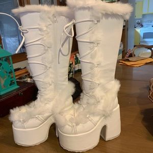 Nwot dolls kill knee high boots
